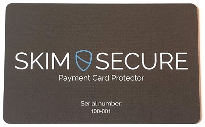 SkimSecure Skimskyddskort